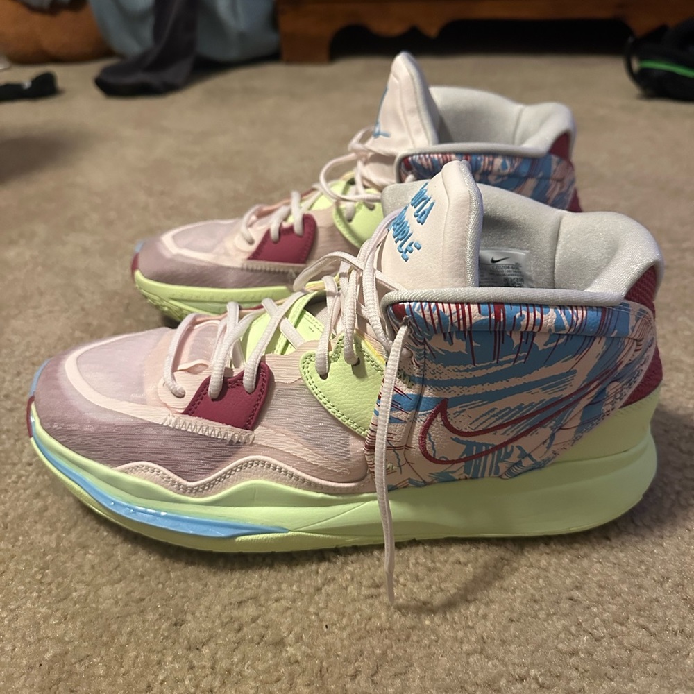 Nike Kyrie basketball shoes worn twice great condition bought for $175